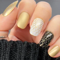 Gold Rush (B333) - Metallic Champagne Gold Stamping Polish