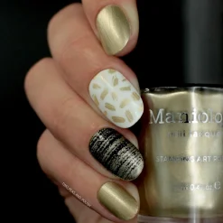 Gold Rush (B333) - Metallic Champagne Gold Stamping Polish