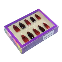 Gothic Glamour Press On Nails - Medium Almond