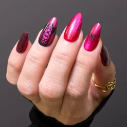 Gothic Glamour Press On Nails - Medium Almond