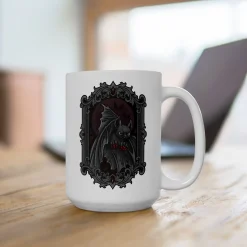Gothic Halloween Ceramic Coffee Mug 15oz