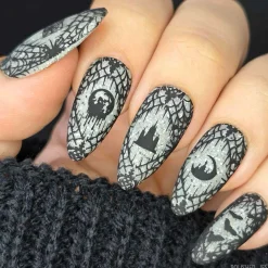 Gothic Halloween (M513-M517) - Set of 5 Nail Stamping Plates