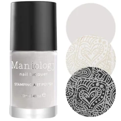 Gray Scale: 3-Piece Gray Stamping Polish Set