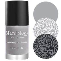 Gray Scale: 3-Piece Gray Stamping Polish Set