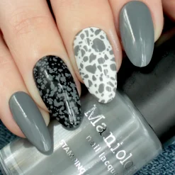 Gray Scale: 3-Piece Gray Stamping Polish Set