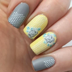 Grey Joy (B181) - Gray Creme Stamping Polish