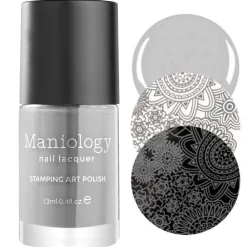 Grey Joy (B181) - Gray Creme Stamping Polish