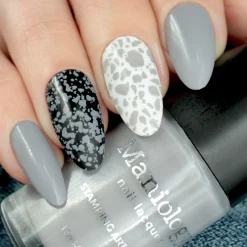 Grey Joy (B181) - Gray Creme Stamping Polish