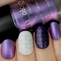 Grimm's Nightfall: Dearest Aurora (B221) - Purple Duochrome Stamping Polish