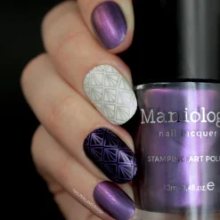 Grimm's Nightfall: 6-Piece Duochrome & Metallic Stamping Polish Set