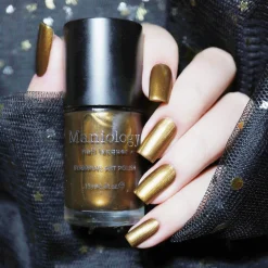 Grimm's Nightfall: 6-Piece Duochrome & Metallic Stamping Polish Set