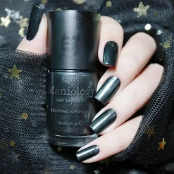 Grimm's Nightfall: 6-Piece Duochrome & Metallic Stamping Polish Set