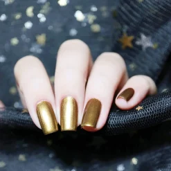 Grimm's Nightfall: Soulless (B225) - Dark Bronze Duochrome Stamping Polish