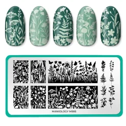 Growing Shadows (M585) - Nail Stamping Plate
