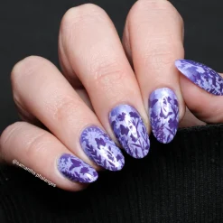 Growing Shadows (M585) - Nail Stamping Plate