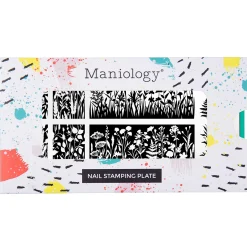 Growing Shadows (M585) - Nail Stamping Plate