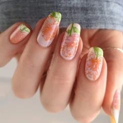 Grow With Love (m179) - Nail Stamping Plate