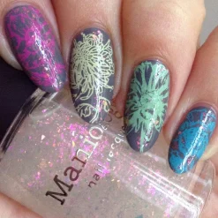 Grow With Love (m179) - Nail Stamping Plate