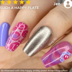 Happy Face Nails: Nail Stamping Starter Kit
