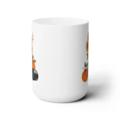 Harvest Bouquet Ceramic Coffee Mug 15oz