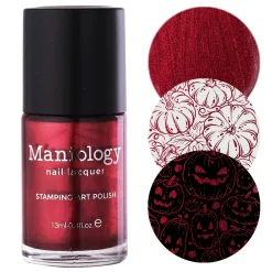 Harvest Hues: 3-Piece Metallic Stamping Polish Set