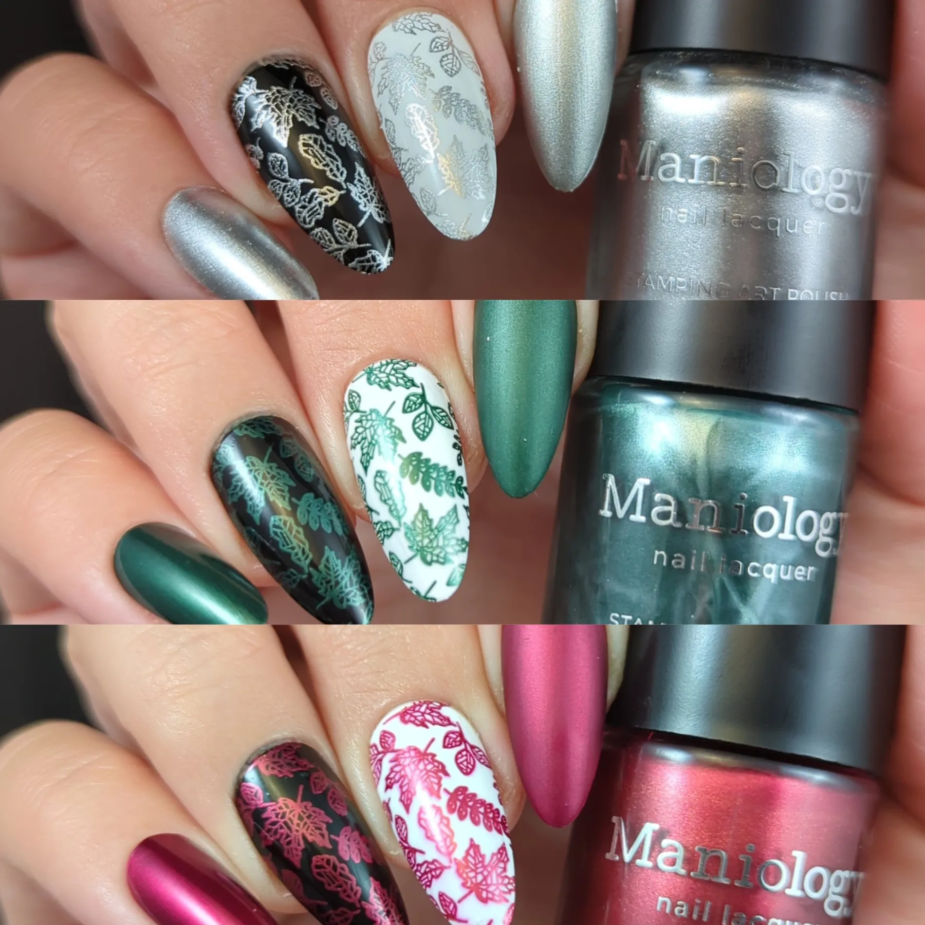 Harvest Hues: 3-Piece Metallic Stamping Polish Set