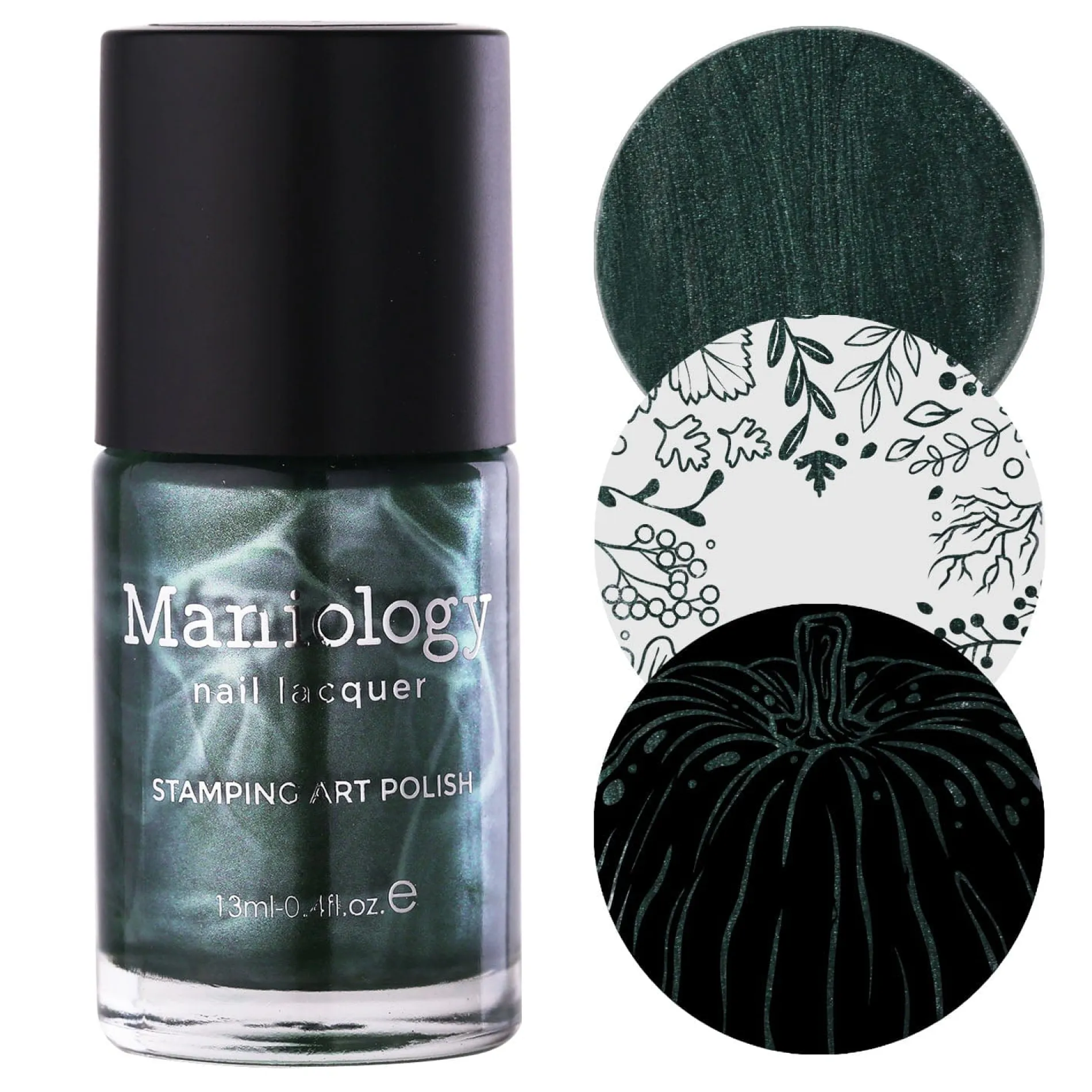 Harvest Hues: 3-Piece Metallic Stamping Polish Set