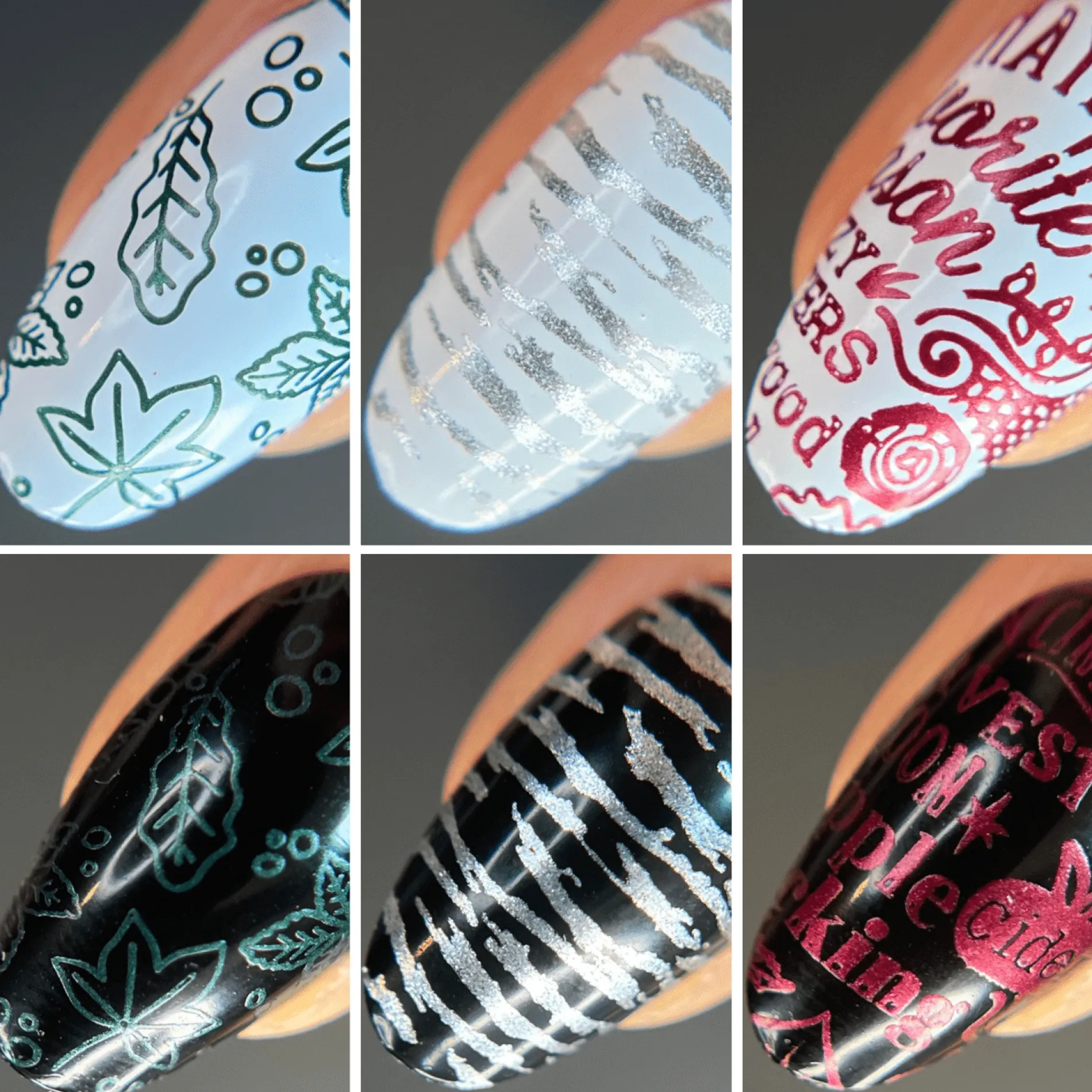 Harvest Hues: 3-Piece Metallic Stamping Polish Set