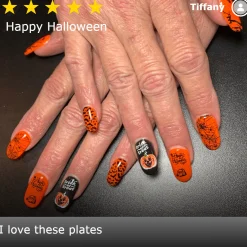 Haunted Nights: Set of 3 Nail Stamping Plates