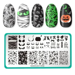 Haunted Nights: Set of 3 Nail Stamping Plates