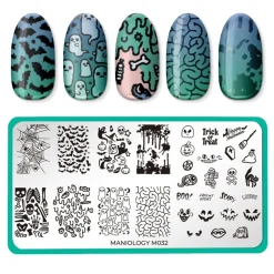 Haunted Nights: Set of 3 Nail Stamping Plates