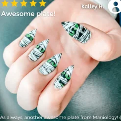 Haunted Nights: Set of 3 Nail Stamping Plates
