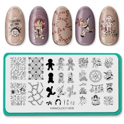 Hella Voodoo (M519) - Nail Stamping Plate