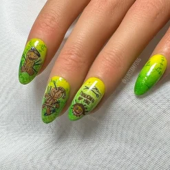 Hella Voodoo (M519) - Nail Stamping Plate