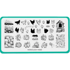 Hen House (M583) - Nail Stamping Plate