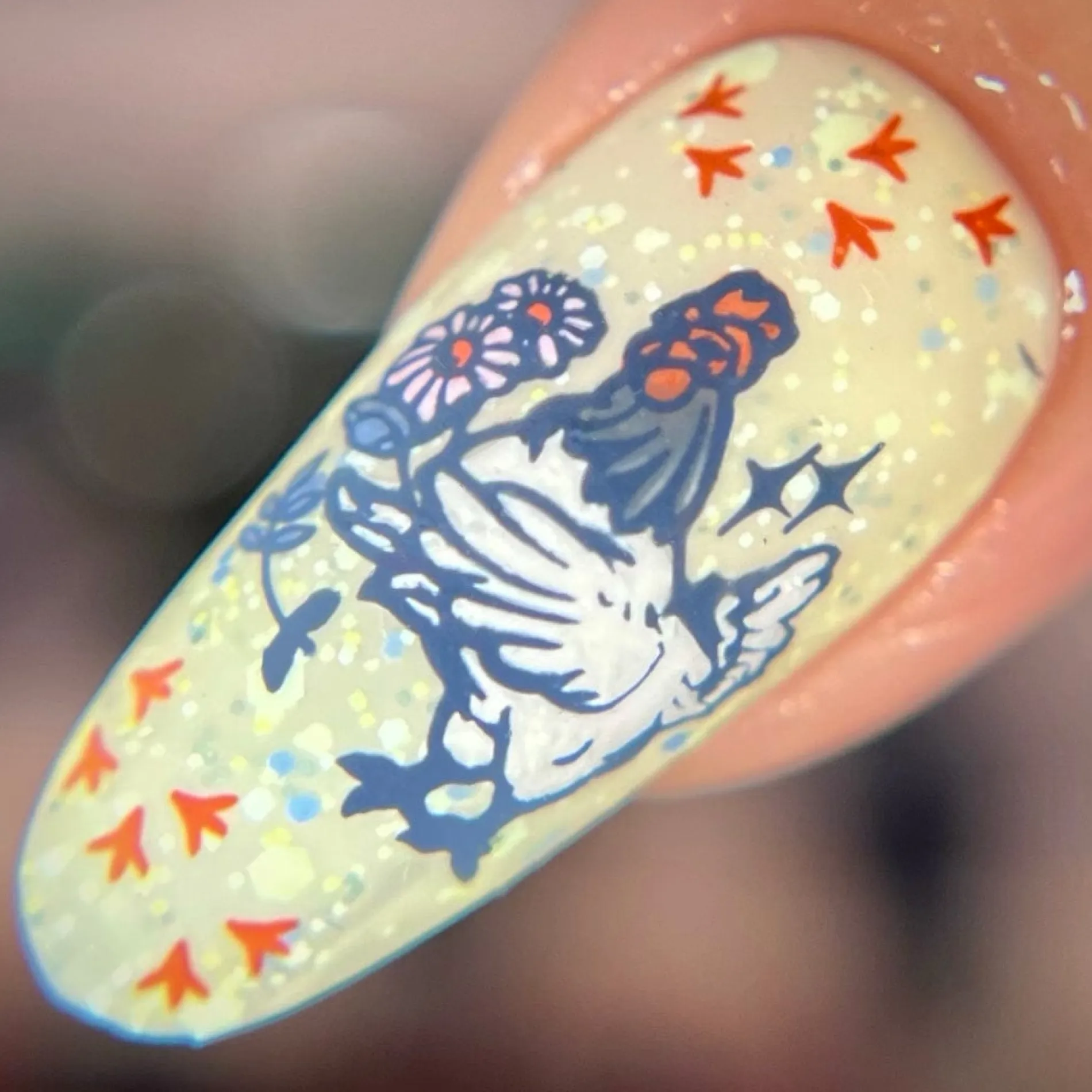 Hen House (M583) - Nail Stamping Plate