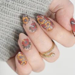 Hibiscus Haven (M611) - Nail Stamping Plate