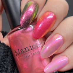 High Tide: Little Fish (P165) - Pink Shimmering Jellies Nail Polish