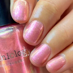 High Tide: Little Fish (P165) - Pink Shimmering Jellies Nail Polish