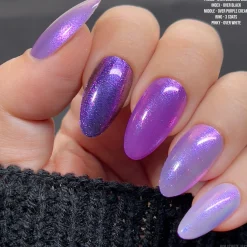 High Tide: Mermaid Tail (P167) - Purple Shimmering Jellies Nail Polish