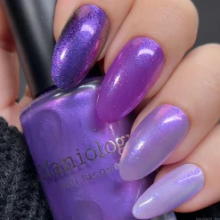 High Tide: Mermaid Tail (P167) - Purple Shimmering Jellies Nail Polish
