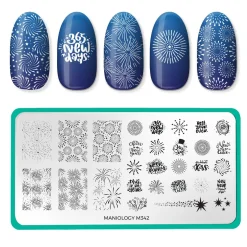 Holiday Cheer: Set of 3 Nail Stamping Plates