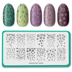Holiday Cheer: Set of 3 Nail Stamping Plates