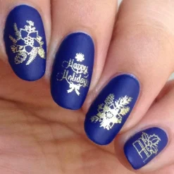 Holiday Party Collection: It's Lit (B262) - Gold Metallic Stamping Polish