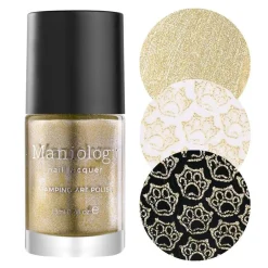 Holiday Party Collection: It's Lit (B262) - Gold Metallic Stamping Polish