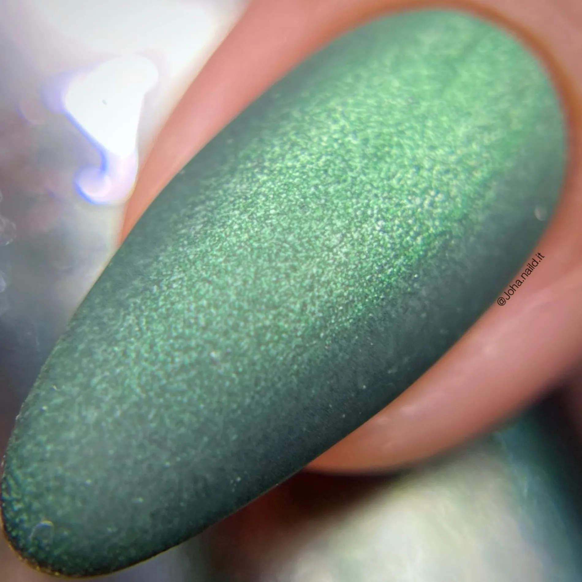 Holly Hell (B451) - Metallic Dark Green Stamping Polish