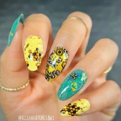 Honeydew (B471) - Cream Yellow Stamping Polish