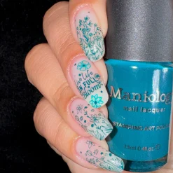 Honu (B391) - Teal Stamping Polish