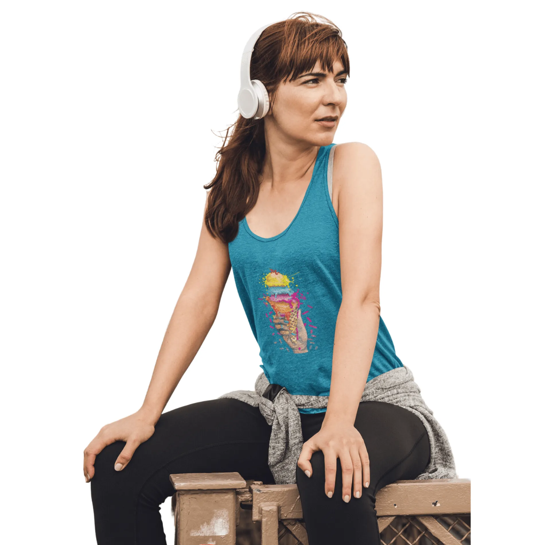 Ice Cream Nails - Jersey Tank Top