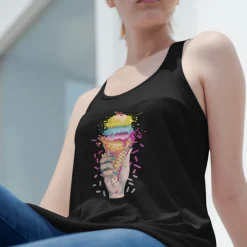 Ice Cream Nails - Jersey Tank Top